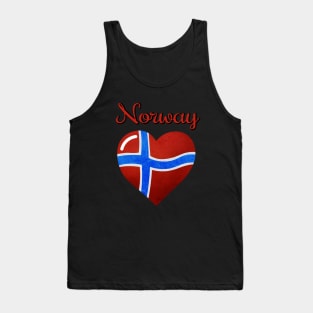 The flag of Norway, Norges flagg Tank Top